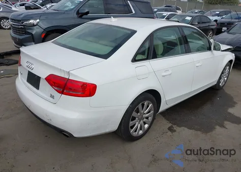 2009 Audi A4 3.2 Premium Plus from USA, damaged, VIN WAULK78K49N033845